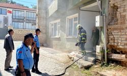 Kastamonu'da binanın bodrum katında yangın korkuttu!