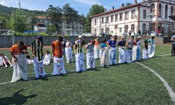 Kastamonu'da çocuk şenliği coşkusu: Minikler hem eğlendi hem öğrendi