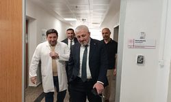 Kastamonu'nun ilçe hastanesinde incelemelerde bulundu