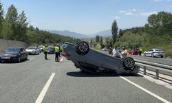 Kastamonu'nun ilçesinde feci kaza! Tıra çarpan otomobil takla attı: 5 yaralı var!