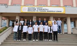 Milli Eğitim Müdürü Taşköprülü öğrencileri tebrik etti