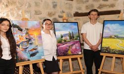 Kastamonu’da Sanat Rüzgarı: Güzel Sanatlar Lisesi öğrencilerinden yılsonu sergisi