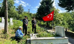 Kastamonu'da şehadetinin yıl dönümünde kabri başında anıldı