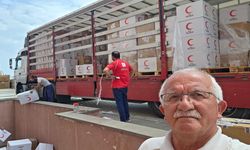 Taşköprü’ye Kızılay doğdu: 1 tır, 33 palet, 606 koli!