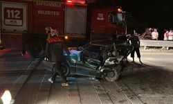 Can pazarı! İki otomobil çarpıştı: 1 ölü, 1 yaralı
