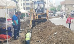 Kastamonu'nun ilçesinde doğal gaz çalışmaları sürüyor