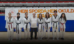 Kastamonu'nun ilçesinden 7 sporcu siyah kuşak sevincini yaşadı