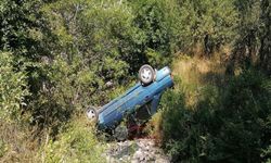 Kastamonu’da feci kaza: Otomobil dereye uçtu!