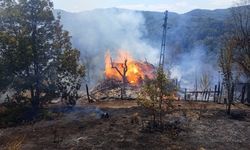 Son dakika: Kastamonu'daki feci yangında ev küle döndü!
