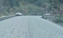 Sürücüler dikkat: Kastamonu'nun ilçe yolunda mıcır tehlikesi var!