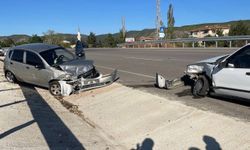 Taşköprü'de iki otomobilin çarpıştığı kazada detaylar belli oldu