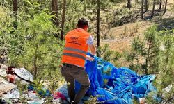 Doğa kirliliğine geçit yok: Kastamonu’da atıklar tek tek toplandı