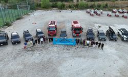 KAMPOFF üyeleri orman yangını gönüllüsü oldu