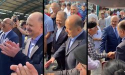 Kastamonu Protokolü Taşköprü'deki Beyaz Altın Pazarı'na Çıkarma Yaptı