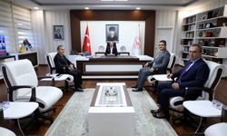Kastamonu Tapu ve Kadastro 19. Bölge Müdürü'nü makamında ağırladı