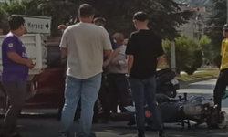Kastamonu'da meydana gelen kazada motosiklet sürücüsü yaralandı!