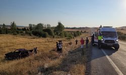 Kastamonu plakalı otomobil takla attı: Çok sayıda yaralı var!