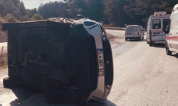 Kastamonu'da Trafik Kazası: Devrilen Araçta 2'si Çocuk 5 Kişi Yaralandı