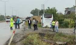 Yolcu otobüsü kaza yaptı: 2 Ölü