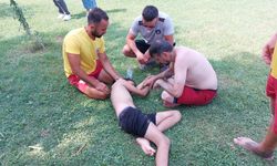 Son anda kurtuldu: Boğulma tehlikesi geçiren çocuğu babası kurtardı!