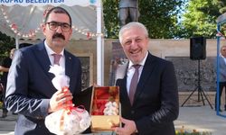 Taşköprü Kaymakamı'ndan İl Müdürü'ne anlamlı plaket!