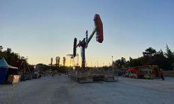 Taşköprü'de kurulan lunapark bu tarihe kadar hizmet verecek!