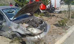 Tosya yolu kavşağında korkutan kaza: 2 kişi yaralandı