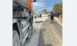 Akıl almaz olay: Asfalt kamyonunun altında kalan kişi öldü