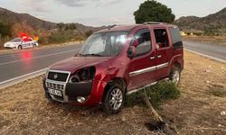Tatil dönüşünde korkutan kaza: 13 yaşındaki çocuk yaralandı