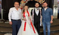 Hanönü Denizli’ye gelin verdi: Muhtarın kızı Ezgi dünya evine girdi