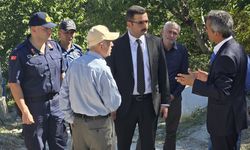 Hanönü Kaymakamı Emre Oktay, halkın yanında