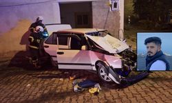 Hurdaya dönen araç 23 yaşındaki gence mezar oldu