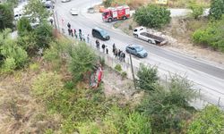 Kastamonu'da feci kaza: Otomobil uçuruma yuvarlandı!
