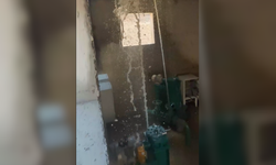 Kastamonu'da gölet su tutmuyor, vana odasını da su bastı!