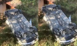 Kastamonu’da kontrolden çıkan araç takla attı: 1 Yaralı