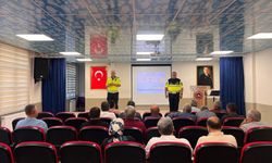 Kastamonu’da okul servisleri denetlendi, şoförlere eğitim verildi