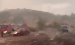 Kastamonu'da soğutma çalışmalarına yağış destek verdi