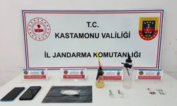 Kastamonu'da uyarıcı madde operasyonunda 2 kişi yakalandı