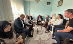 Milletvekili ailesini ziyaret etti: Kastamonu-Ankara yolunda şehit olmuştu!