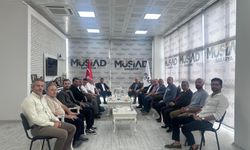MÜSİAD Kastamonu iş insanlarıyla şube ziyaretlerini sürdürdü