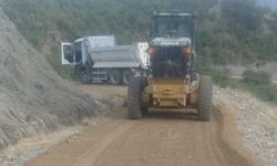 Taşköprü’de Köy Yollarında Stabilize Çalışmaları Sürüyor