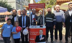 YRP İl Başkanı Hanönü'de vatandaşlarla buluştu