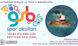 Kastamonu’da Kış Dönemi Yüzme Kursu Kayıtları Başladı