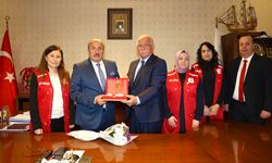 Türk Kızılay’dan Taşköprü Belediye Başkanı Arslan'a Ziyaret