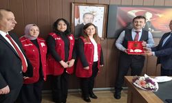 Kızılay’dan Taşköprü İlçe Milli Eğitim Müdürü Ahmet Şirin’e Anlamlı Ziyaret