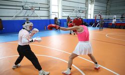 Türk Kadın Boks Milli Takımı, Riyad için Azerbaycan takımıyla Kastamonu'da