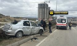 Kastamonu'da feci kaza: Baba ve oğlu yaralandı! (görüntülü haber)