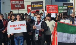 Kastamonu Üniversitesi öğrencileri zulmü protesto etti!