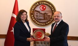 Kastamonu’da İŞKUR İl Müdüründen Vali Dallı’ya Veda Ziyareti
