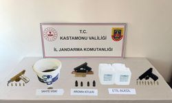 Kastamonu’da Kaçak Alkol ve Silah Operasyonu: 3 Gözaltı